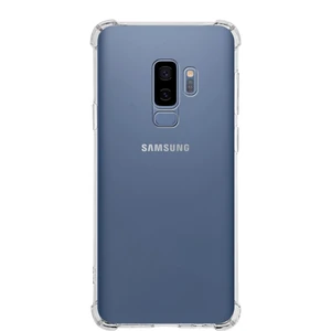 Case World Samsung Galaxy S9 Plus ile Uyumlu Kapak Köşe Korumalı Airbag Antishock Silikon ile Uyumlu Kılıf