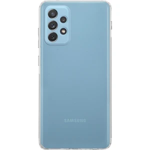 Case World Samsung Galaxy A72 ile Uyumlu Kapak Kamera Korumalı Tıpalı Şeffaf Silikon ile Uyumlu Kılıf