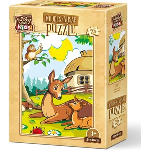 Art Puzzle Anne Geyik 25 Parça Ahşap Puzzle Art Kids