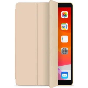 Case 4U Apple iPad Air 10.9 2022 (5.Nesil) Katlanabilen Standlı Tablet Kılıf Altın