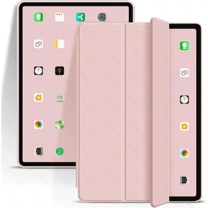 Case 4U Apple iPad Air 10.9 2022 (5.Nesil) Katlanabilen Standlı Tablet Kılıf Rose Gold