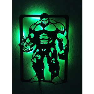 Hulk LED Işıklı Duvar Tablosu