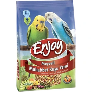 Muhabbet Kuşu Yemi Meyveli 400 G