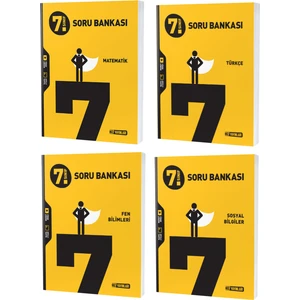 Hız Yayınları 2023 7. Sınıf Matematik Türkçe Fen Sosyal Soru Seti 4 Kitap