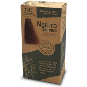 Natura Balance Krem Saç Boyası Kumral Bakır 7.43
