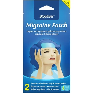 Stopever Migraine Patch Soğutucu Hidrojel Plaster