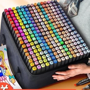 Hywell Çift Uçlu 60 Renk Marker Kalem - Çok Renkli (Yurt Dışından)