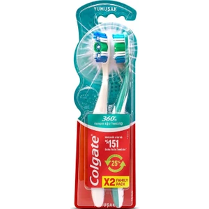 Diş Fırçası 360 Soft 2'li