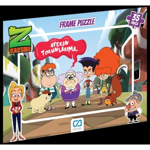 Ca Games Z Takımı 35 Parça Frame Puzzle Yapboz