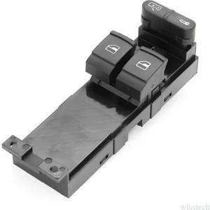 Skoda Fabia Sol Çiftli Cam Açma Düğmesi Anahtarı 1998-2008