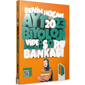 Benim Hocam Yayınları  2023 AYT Biyoloji Tamamı Video Çözümlü Soru Bankası