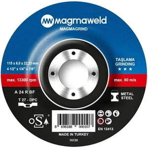 Magmagrind Taşlama Taşı -115X6.0X22MM-813M211567-A (25 Adet)