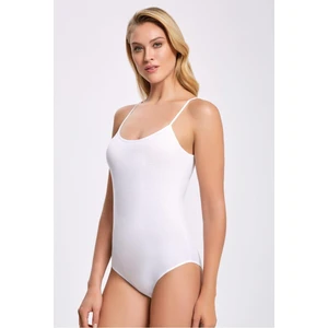 Kadın Likralı Kançalı  İp Askılı Body 248/249  - 3 Adet