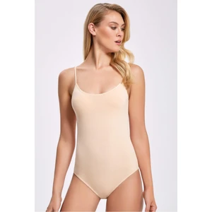 Kadın Likralı Kançalı  İp Askılı Body 248/249  - 3 Adet