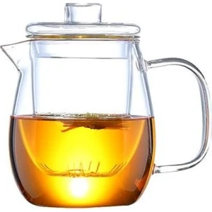 Isıya Dayanıklı Cam Çay Potu ve Bardak Seti Çin Kung Fu Çay Seti Çiçek Demlik Su Isıtıcısı Kupa Cam Çaydanlık ile Filtre Puer Çay | Teaware Setleri(Yurt Dışından)