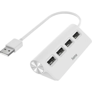 USB Hub, 4 Ports, USB 2.0, 480 Mbit/s, Beyaz