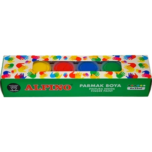 6 Renk Parmak Boyası 6X25ML