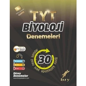 Bry Birey Eğitim Yayınları TYT 30'lu Biyoloji Deneme