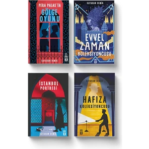 Genç Polisiye Roman Seti 4 Kitap - Pera Palas'ta Gölge Oyunu - Evvel Zaman Koleksiyoncusu - İstanbul Portresi - Hafıza Koleksiyoncusu