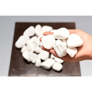 Bitki Kapında Beyaz Dolomit Taşı 2-4 Cm, Peyzaj Taşı, Dekoratif Akvaryum Taşı, Süs Taşı, Saksı Taşı, Beyaz Taş, Bahçe Taşı
