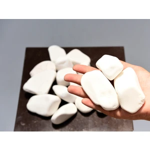Bitki Kapında Beyaz Dolomit Taşı 4-6 Cm, Peyzaj Taşı, Dekoratif Akvaryum Taşı, Süs Taşı, Saksı Taşı, Beyaz Taş, Bahçe Taşı