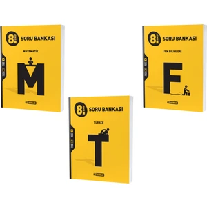 Hız Yayınları LGS 2023 8. Sınıf Matematik - Türkçe - Fen Soru Seti 3 Kitap