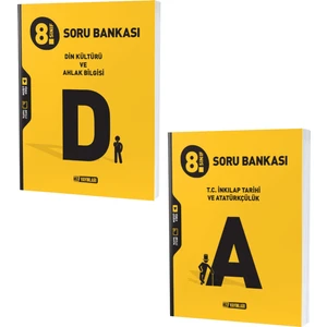 Hız Yayınları LGS 2023 8. Sınıf Din Kültürü - Inkılap Soru Bankası Seti 2 Kitap