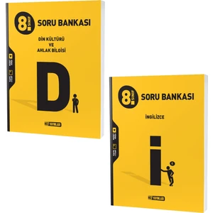 Hız Yayınları LGS 2023 8. Sınıf Din Kültürü - Ingilizce Soru Bankası Seti 2 Kitap