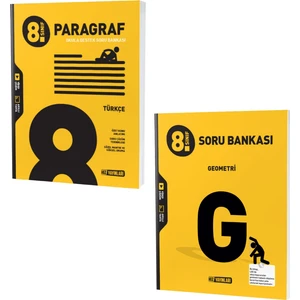 Hız Yayınları LGS 2023 8. Sınıf Paragraf - Geometri Soru Bankası 2 Kitap