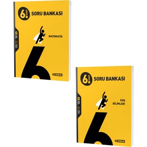 Hız Yayınları 2023 6. Sınıf Matematik - Fen Bilimleri Soru Seti 2 Kitap