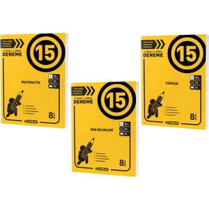 Hız Yayınları LGS 2023 8. Sınıf Matematik - Türkçe - Fen Deneme Seti 3 Kitap