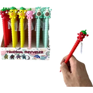 GENC DIJITAL BASKI Tropikal Meyvalar Jel Tükenmez Kalem