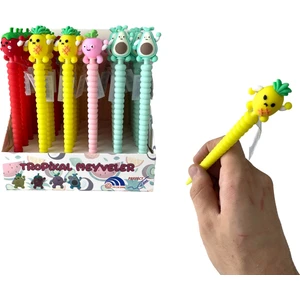 GENC DIJITAL BASKI Tropikal Meyvalar Jel Tükenmez Kalem