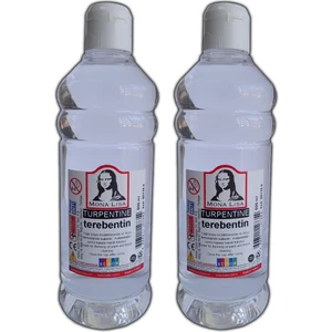 Mona Lisa  Terebentin Kokusuz ve Yağlı Boya Inceltici 500 ml 2 AdetTerebentin Fırça Temizleme Kokusuz ve Yağlı Boya Inceltici