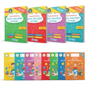 1. Sınıf Bilsem Sınavı 4'lü Hazırlık Seti Seviye 1-2-3-4