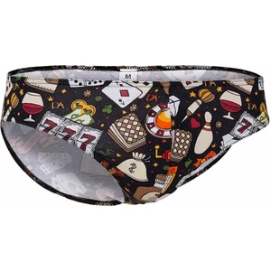 Erkek Modal Çok Renkli Baskılı Külot Slip 1249