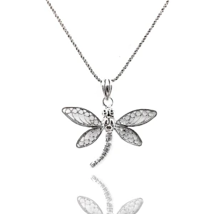 Doğan Silver Doğan Silverkadın Yusufçuk Telkari Gümüş Kolye