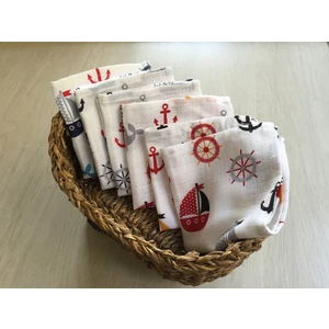 Lief Home Bebek Müslin Ağız Bezi ( 6 Adet ) | 28X28