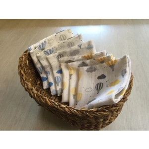 Lief Home Bebek Müslin Ağız Bezi ( 6 Adet ) | 28X28