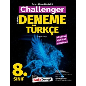 Kafa Dengi Yayınları 8.Sınıf Challenger Türkçe Branş Denemesi (12'li)