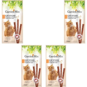 Garden Mix  Tavuklu Kedi Stick Ödül 3 x 5 gr x 4 Adet