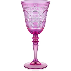 Chiara Alessi Gloria Pembe El Kesmesi Cam Kadeh 270 ml