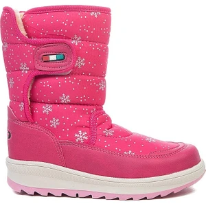 Kaymaz Taban Cırtlı Kız Çocuk Suya Dayanıklı Kürklü Termal Kar Botu