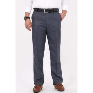 Bölünmez Giyim Erkek Büyük Beden Klasik Parlament Mavi Kumaş Pantolon