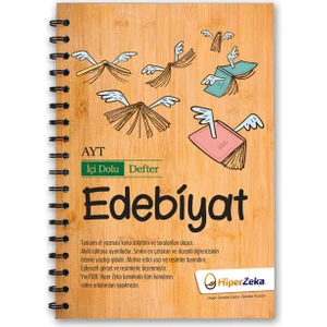 Hiper Zeka Yayınları Içi Dolu Defter YKS - AYT Edebiyat