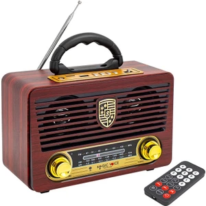 Usb/sd/fm/bluetooth Destekli Nostaljik Radyo