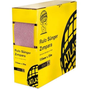 Gold Rulo Sünger Zımpara 80 Kum - 25 Mt