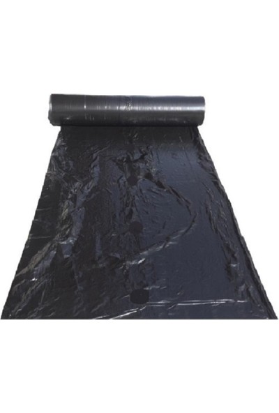 ACY STORE Çilek ve Malç Naylonu Siyah 120 cm 100 Mikron Kalınlığında Siyah Malç Brandası