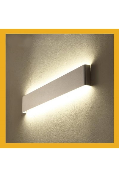 Mikro LED Direk / Endirek Işıklı Duvar Aplik 30 cm 13W 3000K Gün Işığı