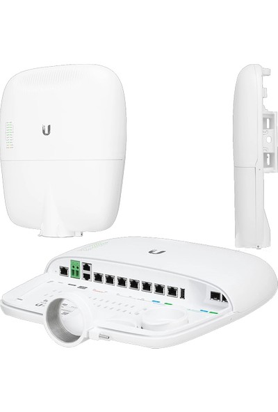 Ubnt (Ep-R8) 8 Port 10/100/1000 600MHZ 2xsfp Poe Outdoor Router